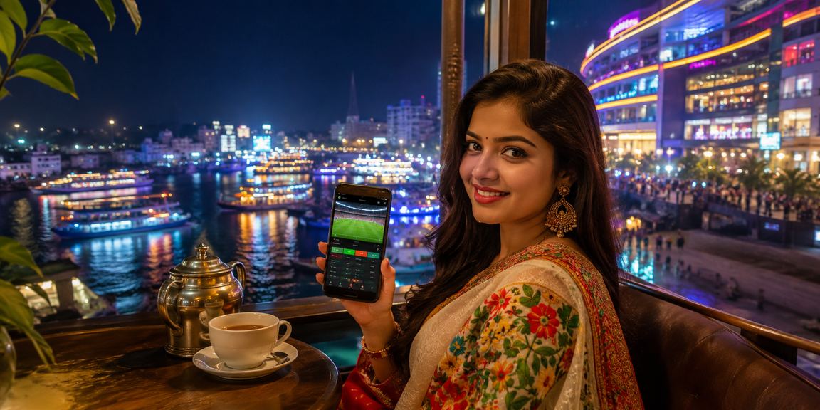 Sports Betting analysis scene at Pohela Boishakh in Dhaka