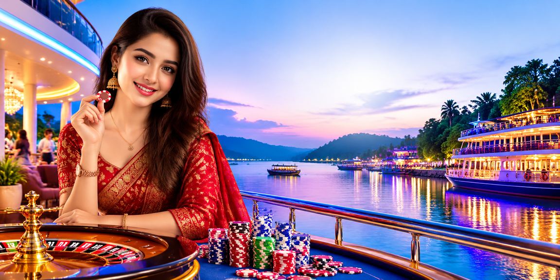 রাঙামাটিতে রুলেট গেমে অংশ নিচ্ছেন বাংলাদেশি তরুণী